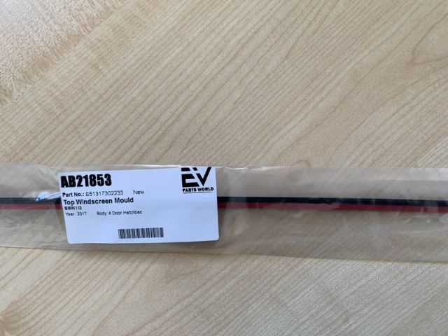 BMW I i3 Top Windscreen Mould