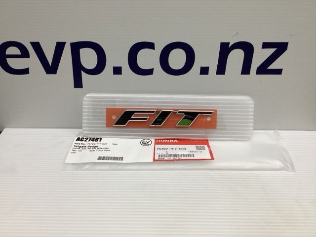 Honda Jazz / Fit GP5 2014-2020 Tailgate Badge