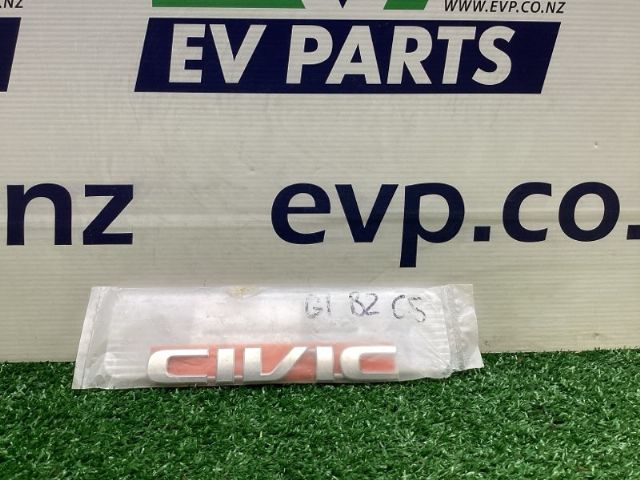 Honda Civic EU1 Tailgate Badge (Model)